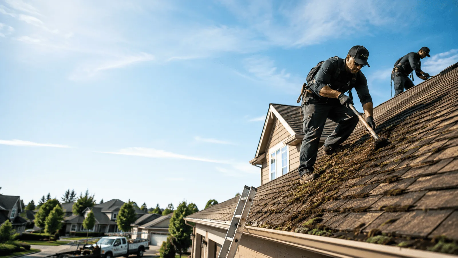 Roof Moss Removal in Sayre, OK near me